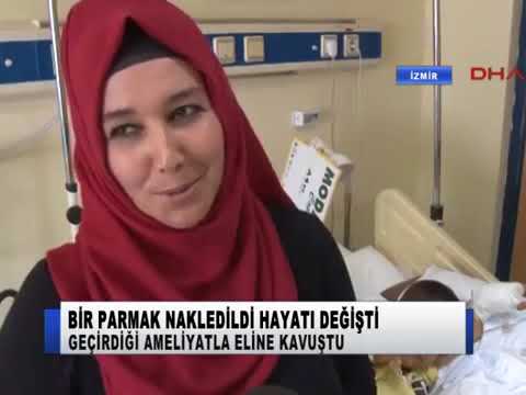 Bir parmak nakledildi, hayatı değişti
